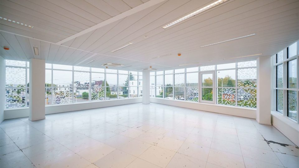 Photos des bureaux du projet Pixel Park à Namur